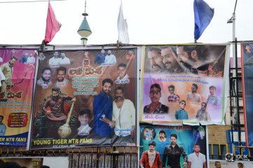 Jai Lava Kusa Movie Hungama at RTC X Roads
